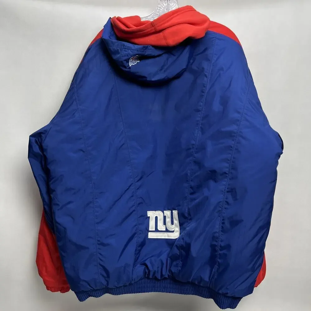 Nike New York Giants Football Team NFL Jacket Mens Blue Jacket XL